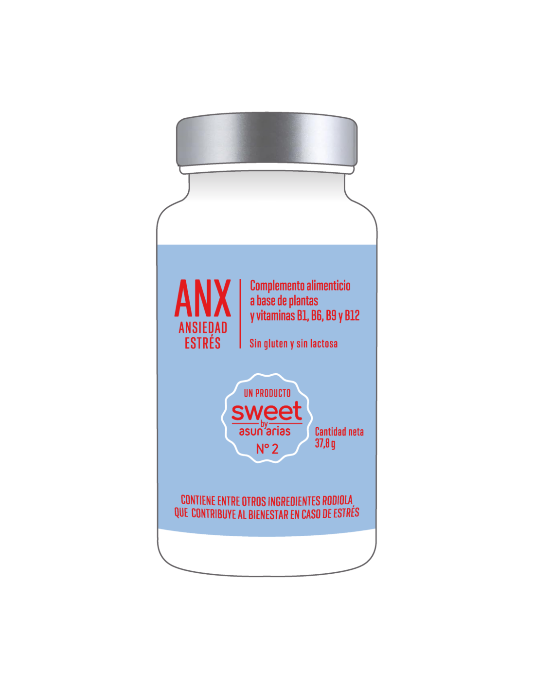 SWEET ANX ANSIEDAD 60 PERLAS