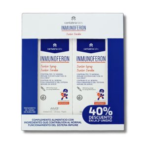 INMUNOFERON JUNIOR JARABE PACK 40% DESCUENTO 2º UNIDAD