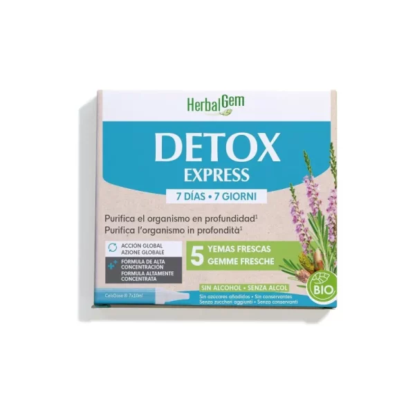PRANAROM DETOZ EXPRESS MONODOSIS 7 X 10 ML