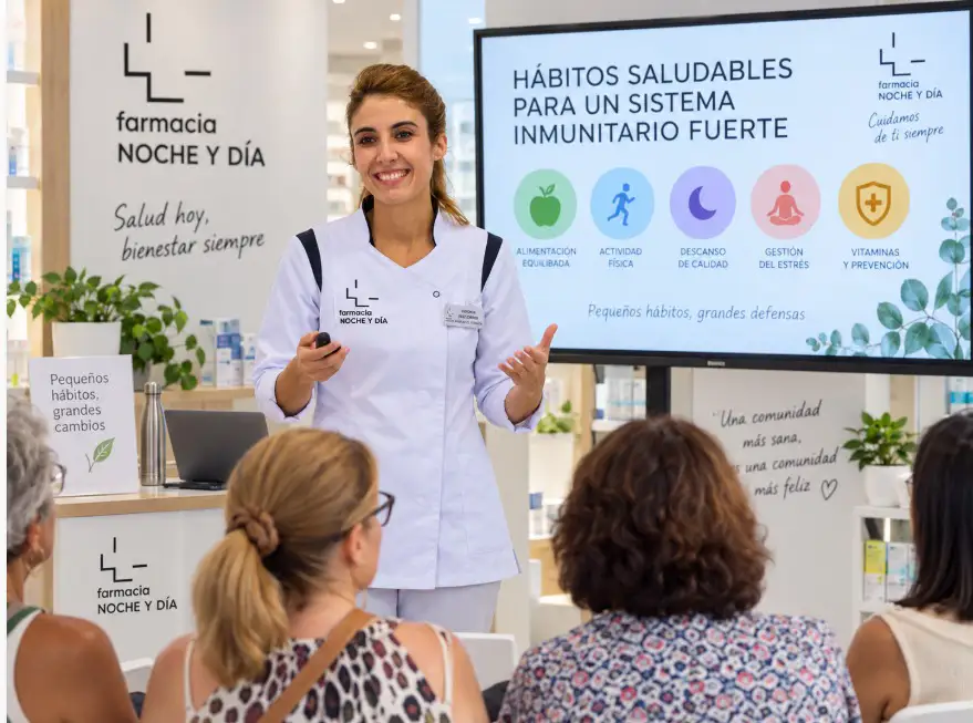 Cuida tus defensas con Farmacia Noche y Día en Torremolinos