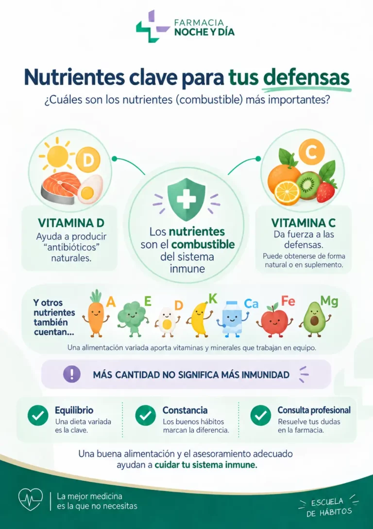 Cuida tus defensas con Farmacia Noche y Día en Torremolinos